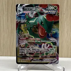Pokemon TCG Rayquaza VMAX Crown Zenith 101/159 Ultra Rare Full Art Holo 320 HP - Image 1