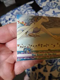 The Beast Of The Sea Topps Pokemon Movie 2000 #66 2000 - Image 2
