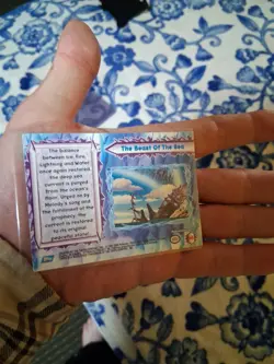 The Beast Of The Sea Topps Pokemon Movie 2000 #66 2000 - Image 3