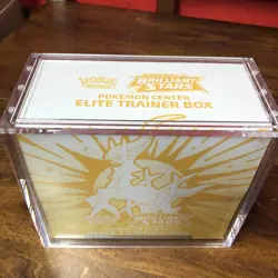 Pokemon TCG Brilliant Stars Pokemon Center ETB w/ Acrylic Case - Image 2