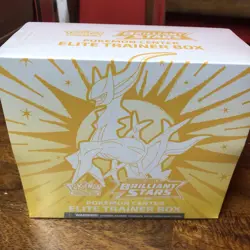 Pokemon TCG Brilliant Stars Pokemon Center ETB w/ Acrylic Case - Image 3