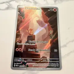 Pokemon NM Charmander 168/165 Sv: Scarlet & Violet 151 Holo - Image 1