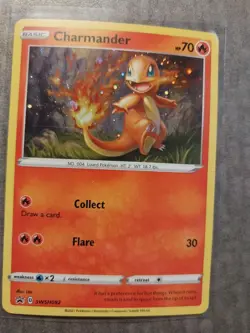 CHARMANDER SWSH092 HOLO PROMO SWORD & SHIELD PROMO POKEMON HOLO NM - Image 2