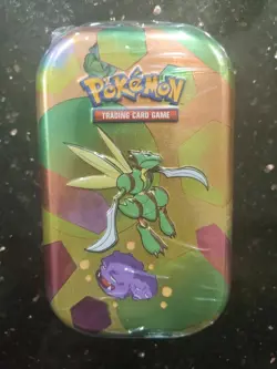 Pokemon TCG: 151 Mini Tin Weezing & Scyther | New & Sealed | 2 Booster Packs - Image 1