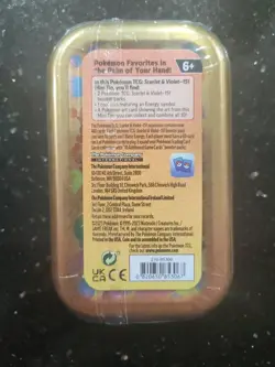 Pokemon TCG: 151 Mini Tin Weezing & Scyther | New & Sealed | 2 Booster Packs - Image 2