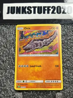 2023 Pokemon Onix 010/034 Holo TCG Classic Foil Exclusive New - Image 1