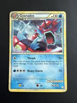 Pokemon TCG Gyarados (Shiny) 123/123 Heartgold & Soulsilver Holo - VLP - Image 1