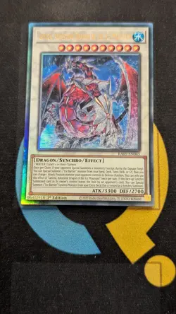 RA05-EN045 Lancea, Ancestral Dragon of the Ice Mountain Ultimate Rare YuGiOh - Image 1
