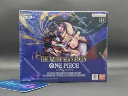 One Piece OP-14 The Azure Sea's Seven Booster Box OP14-EB04 English Sealed - Image 1