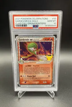 Pokemon Gardevoir EX Classic Collection Celebrations Card 93/101 PSA 10 GEM MINT - Image 1
