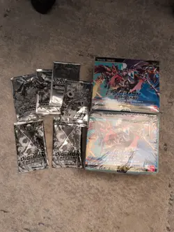 2x Digimon Card Game: Release Special Booster Ver.1.5 Booster Box + Promo Packs 811039034467 - Image 1