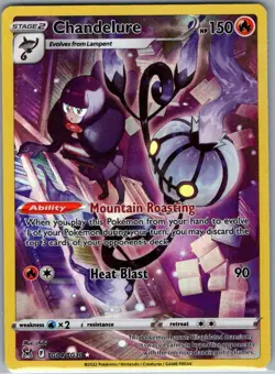 Chandelure TG04/TG30 SWSH11: Lost Origin Trainer Gallery - Pokemon Card - NM - Image 1