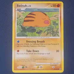 Swinub 77/100 - Stormfront - Common Pokemon Card - M/NM - Image 1
