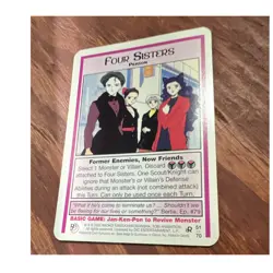 Sailor Moon CCG Four Sisters Person Card 51/70 2001 Dart Flipcards Inc. - Image 1
