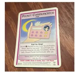 Sailor Moon CCG Pocket Communicator Item Card Premier Edition 2000 122/160 - Image 1