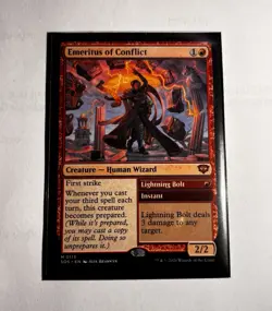 Magic: The Gathering Emeritus of Conflict Creature Red SOS 0113 English Card - Image 1