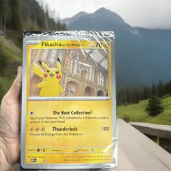 Pikachu At The Museum Jumbo Promo Card - Image 1