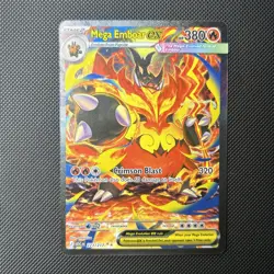 Pokemon TCG Mega Emboar ex 273/217 Ascended Heroes SIR Card NM - Image 1