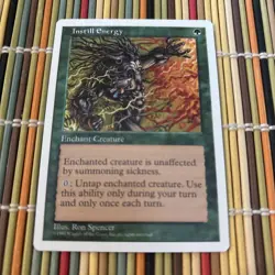 Mtg 5th Edition Instill Energy LP Free Shipping - Image 1
