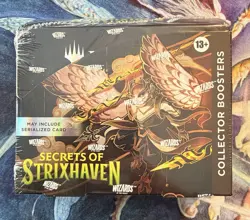 New Sealed MTG Magic The Gathering Secrets Of Strixhaven Collector Booster Box - Image 1