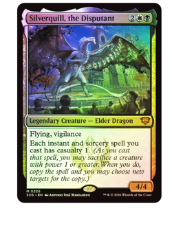 Silverquill, the Disputant - Foil Secrets of Strixhaven MTG - Image 1