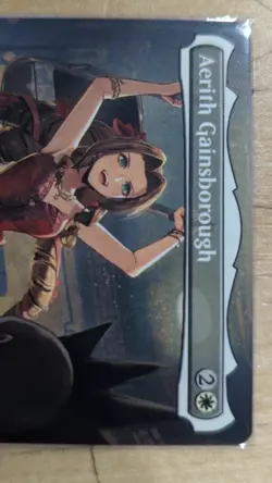 Aerith Gainsborough MTG Final Fantasy Regional Championship Promo Magic G2U - Image 2