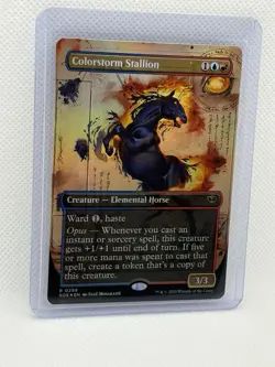 Colorstorm Stallion (Borderless) FOIL Secrets of Strixhaven 0299 - Image 1