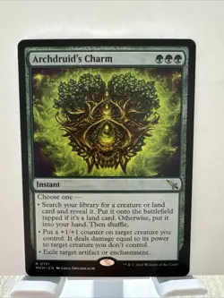 Archdruid's Charm - Regular Rare #151 NM/MINT Murders at Karlov Manor MTG - Image 1