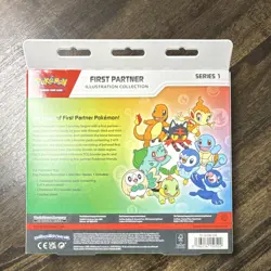 Pokemon TCG First Partner Illustration Collection Series 1 Promo Booster Box - Image 2