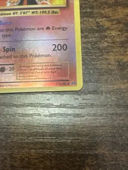 2016 Pokemon Charizard 11/108 ⭐ Reverse Holo Foil XY Evolutions - Image 4