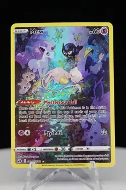 Crown Zenith MEW Galarian Gallery GG10/GG70 - POKEMON TCG MEW GG10 - Image 5