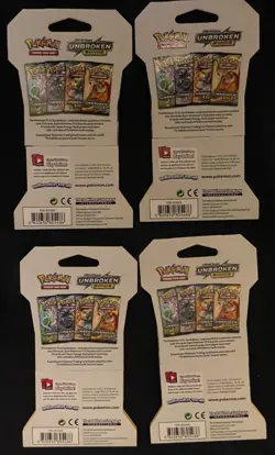 pokemon sun and moon unbroken bonds booster pack set - Image 2