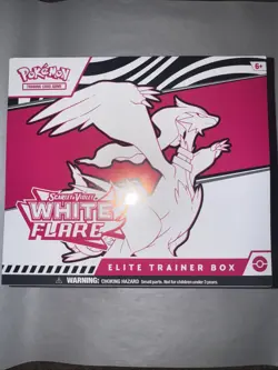 Pokemon TCG Scarlet & Violet White Flare Elite Trainer Box ETB Factory Sealed - Image 1
