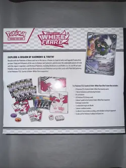 Pokemon TCG Scarlet & Violet White Flare Elite Trainer Box ETB Factory Sealed - Image 2