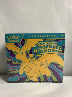 Pokemon Mega Evolution Ascended Heroes Elite Trainer Box ETB - Image 1