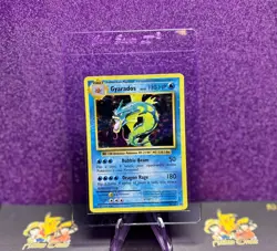 Pokemon TCG Gyarados Evolutions 34/108 Holo Holo Rare Near Mint - Image 1