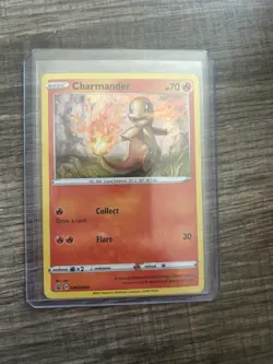 Pokemon TCG Charmander Promo Holo SWSH092 Sword & Shield Basic 70 HP English - Image 2