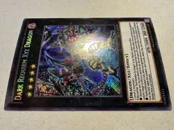 Yu-Gi-Oh! Dark Requiem XYZ Dragon INOV-EN049 Secret Rare Light Play (see photos) - Image 4
