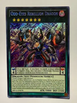 Yugioh Odd-Eyes Rebellion Dragon MP16-EN078 Secret Rare 1st Ed VLP - Image 1
