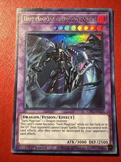 Yu-Gi-Oh! Dark Magician The Dragon Knight GFP2-EN125 Ultra Rare 1st Ed. - Image 1