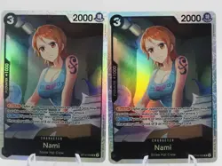 2x One Piece Card Game Nami ST14-006 SR ENGLISH NM - Image 1