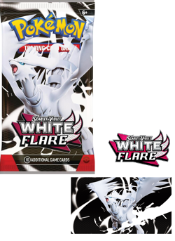 Pokemon SV White Flare Booster Pack - 10 Cards / Pack - SEALED - FREE SHIPPING - Image 2
