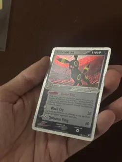 Umbreon ex 112/115 EX Unseen Forces 2005 Holo Rare Pokemon Card TCG - Image 2