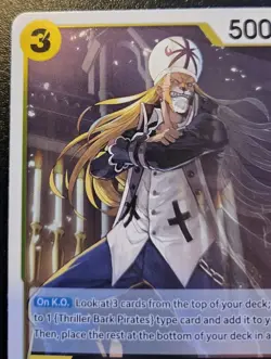 Absalom OP14-100 Foil Rare The Azure Sea's Seven One Piece Card Game - Image 2