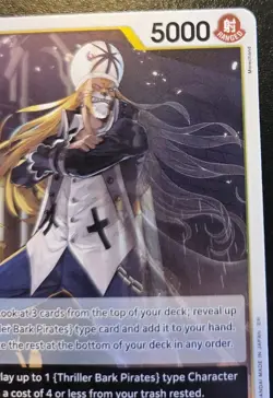 Absalom OP14-100 Foil Rare The Azure Sea's Seven One Piece Card Game - Image 3