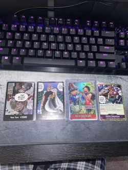 One Piece English TCG Card Lot - Image 1