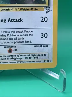 Pokemon TCG Pidgeot Base Set 2 Holo Unlimited Rare Card 14/130 LP Condition - Image 5