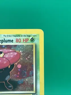 Erika's Vileplume 5/132 WOTC Gym Heroes Unlimited Rare Holo Pokemon Card DMG - Image 3