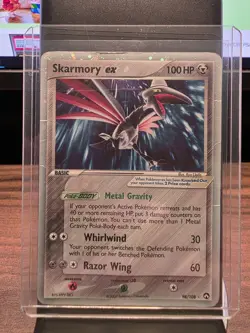 Skarmory ex 98/108 EX Power Keepers Ultra Rare Holo 100 HP Pokemon TCG Card - Image 1