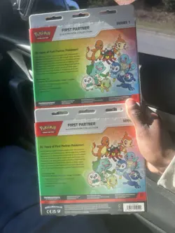 Pokemon Trading Cards 2x First Partner Illustration Collection Series 1 Box - Image 3